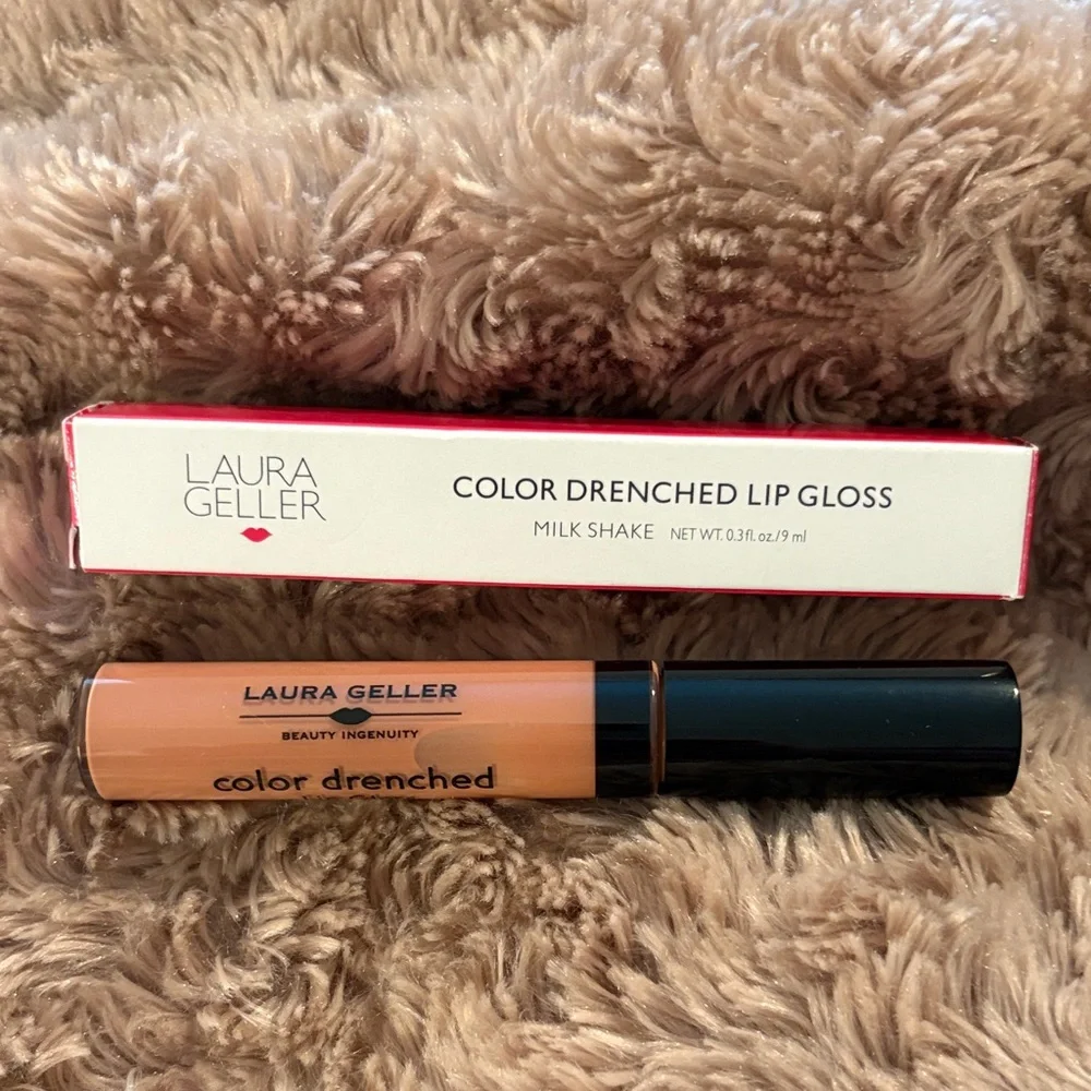 Laura Geller Lip Gloss in Milk Shake-New in Box